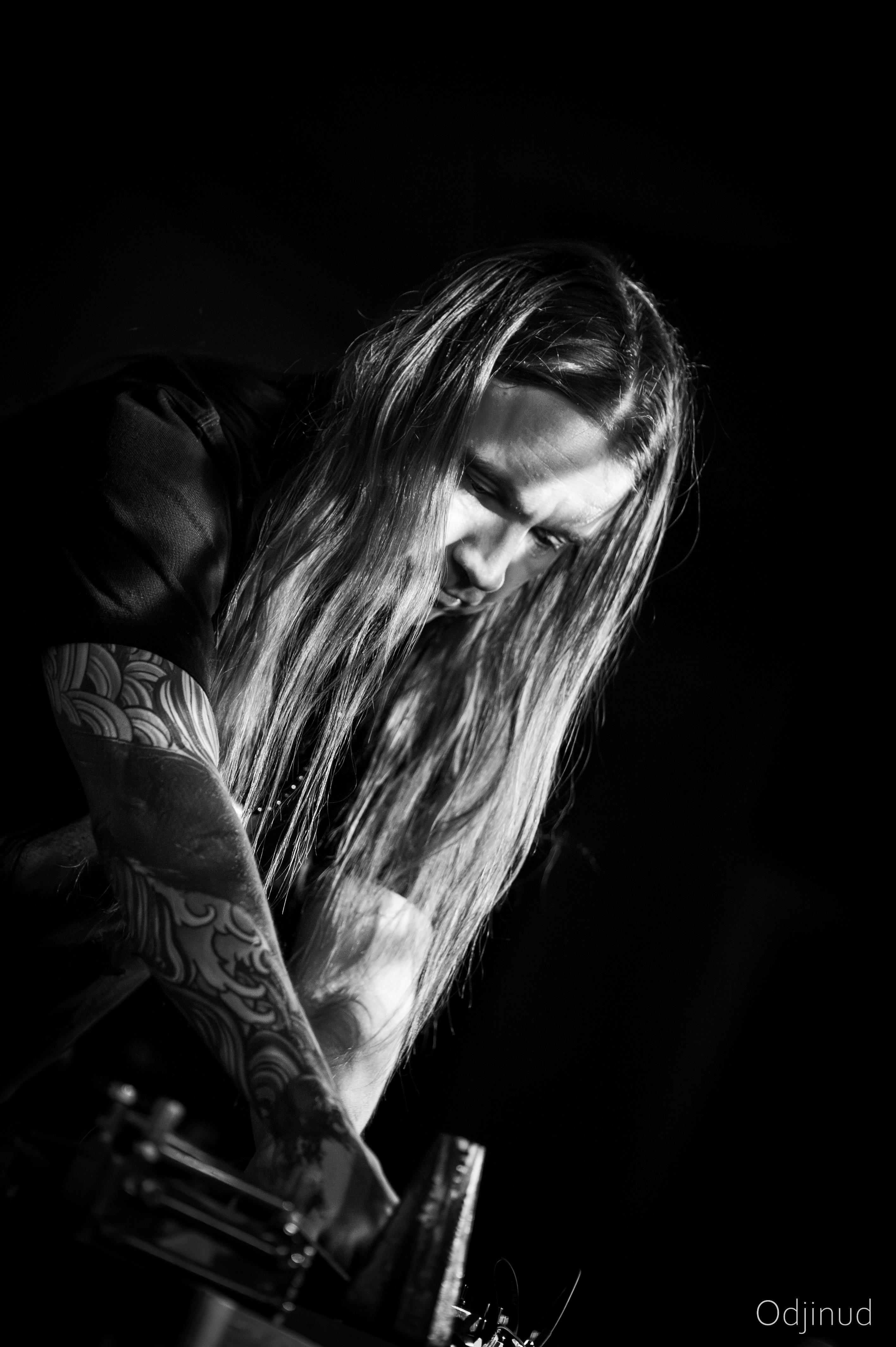 Obscvrat live at Älä löi en ole hurrinoise, Helsinki, January 17, 2026 - Photo by Roman Odjinud